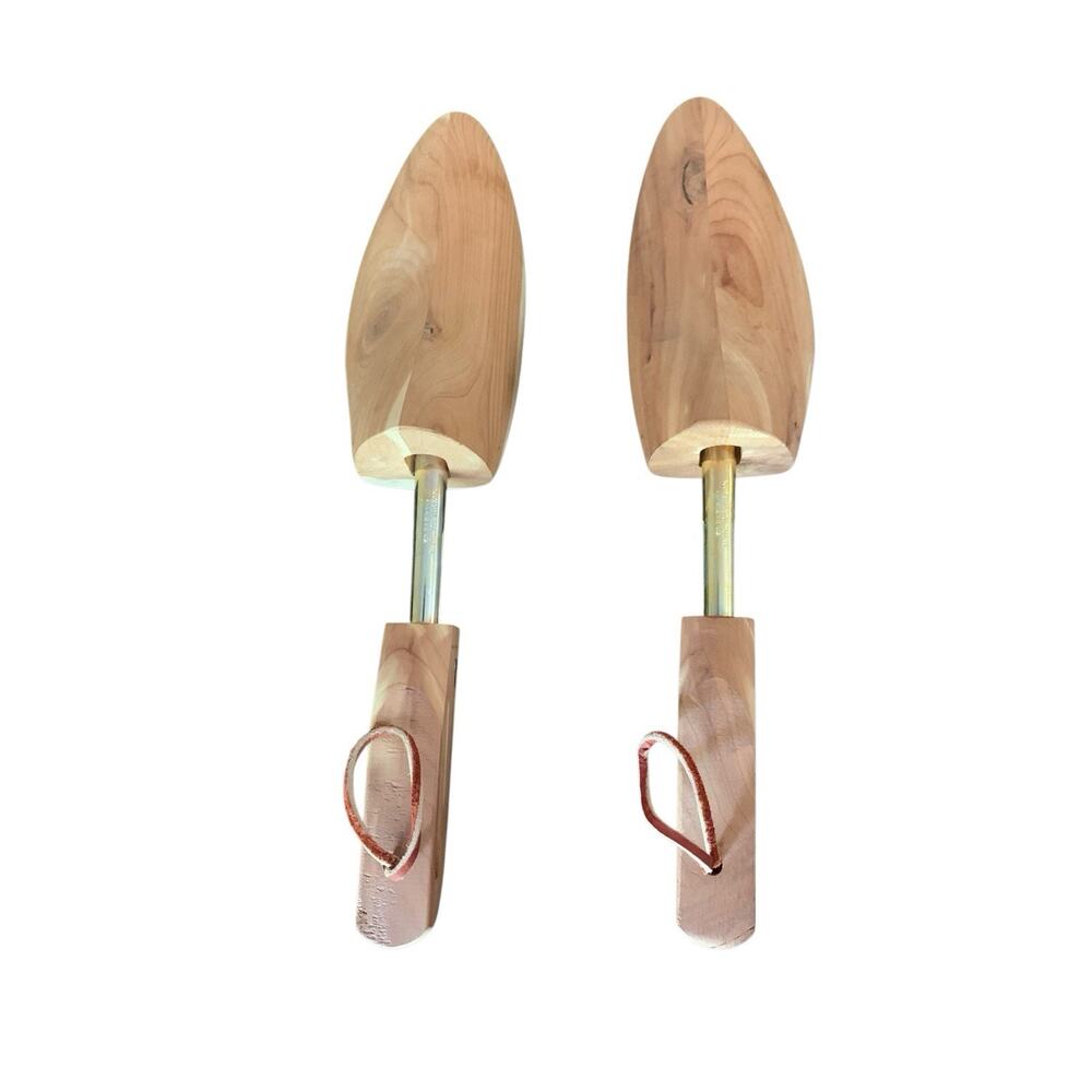 Vintage XL 20 Cedar Wood Shoe Trees Rochester Shoe Tree Co. USA